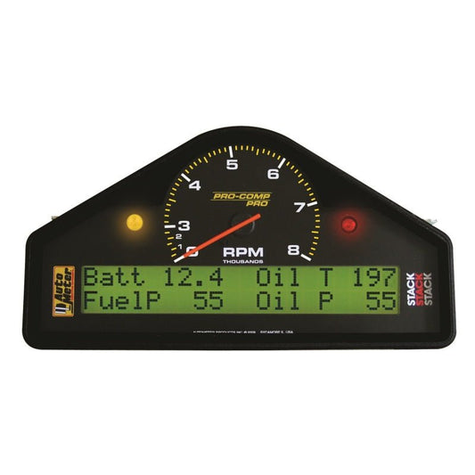 Autometer Pro-Comp Race Dash 0-8k RPM/Speed/Oil Press & Temp/WaterTemp/Fuel Pressure/Battery Gauge AutoMeter Gauges