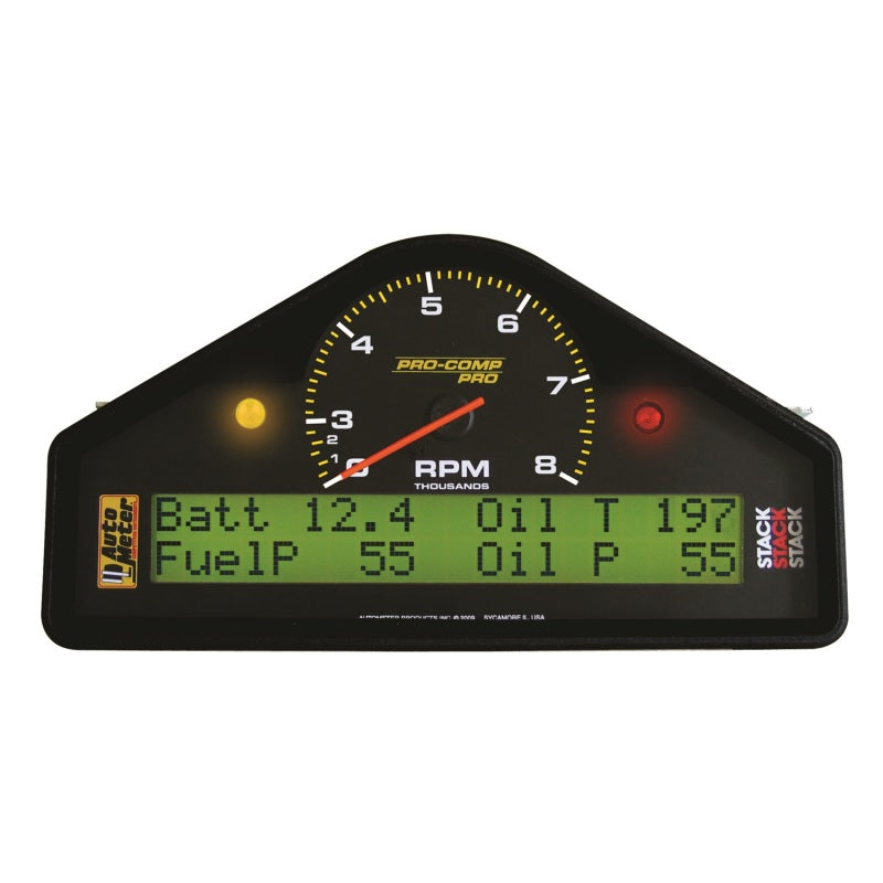 Autometer Pro-Comp Race Dash RPM/Speed/Oil Press & Temp/WaterTemp/Fuel Pressure/Battery Volt Gauge AutoMeter Gauges