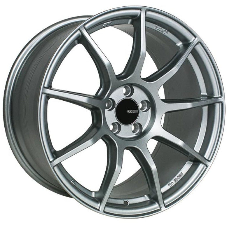 Enkei TS9 17x8 5x112 45mm Offset 72.6mm Bore Grey Wheel Enkei Wheels - Cast