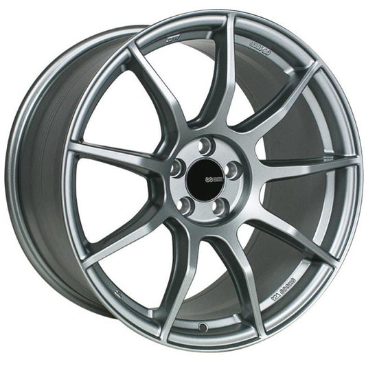 Enkei TS9 18x8.5 5x100 45mm Offset 72.6mm Bore Platinum Grey Enkei Wheels - Cast