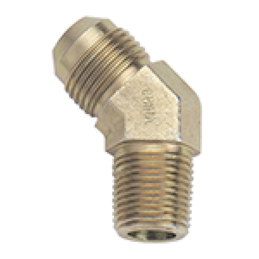 Fragola -3AN x 1/8 NPT 45 Degree Adapter - Steel