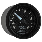 Autometer GT Series 52mm Mechanical 30 In Hg/30 psi Vacuum/Boost Gauge AutoMeter Gauges