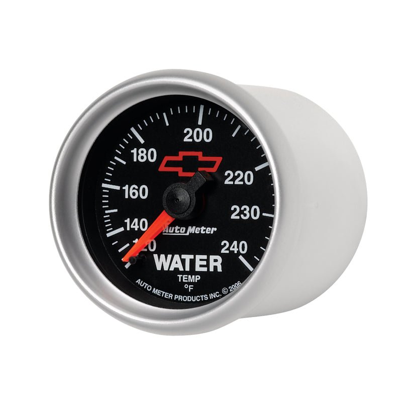 Autometer Sport-Comp II 2-1/16in 120-240 Deg Mechanical Water Temp Gauge - Bowtie Black AutoMeter Gauges