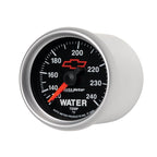 Autometer Sport-Comp II 2-1/16in 120-240 Deg Mechanical Water Temp Gauge - Bowtie Black AutoMeter Gauges