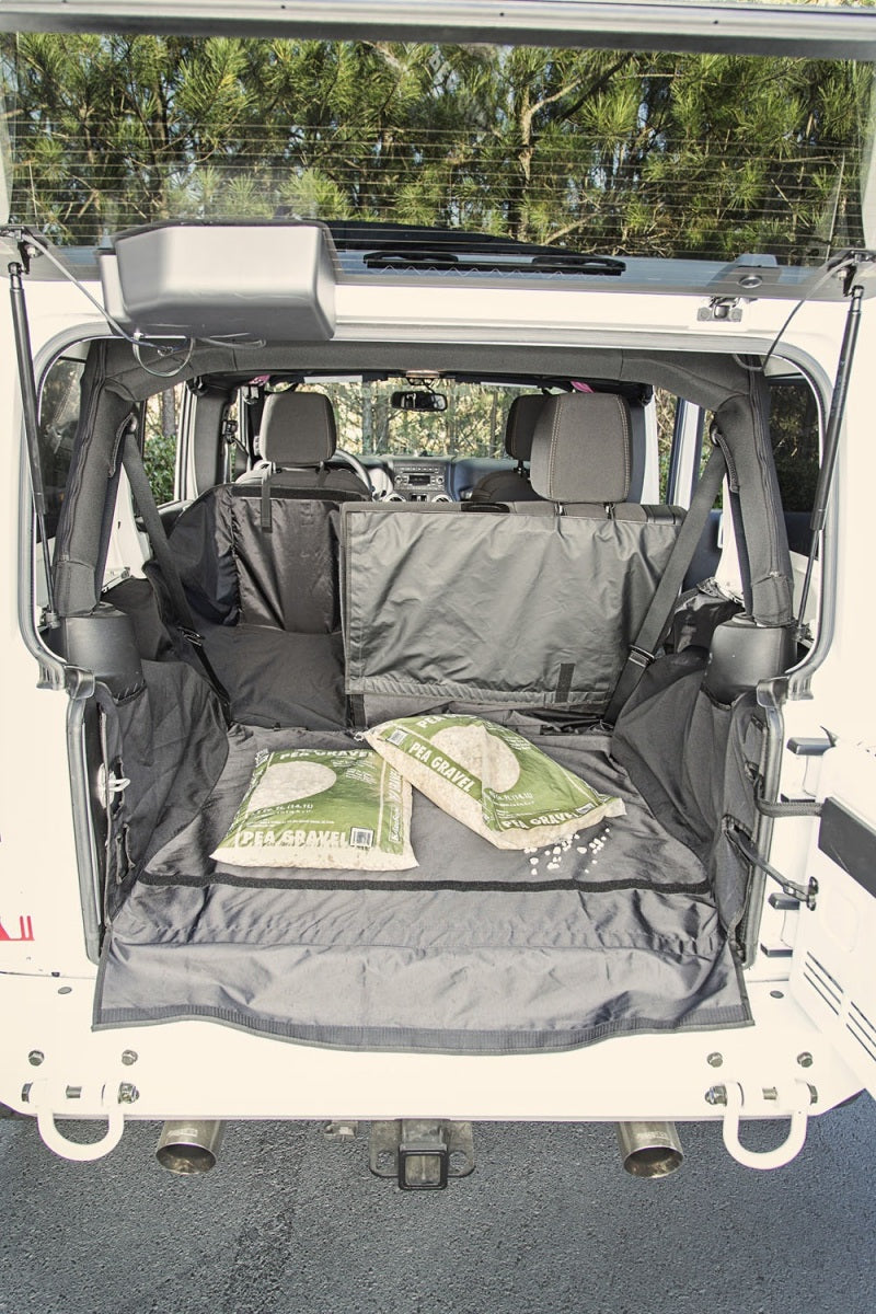 Rugged Ridge C3 Cargo Cover W/O Subwoofer 07-18 Jeep Wrangler JKU 4 Door Rugged Ridge Car Covers