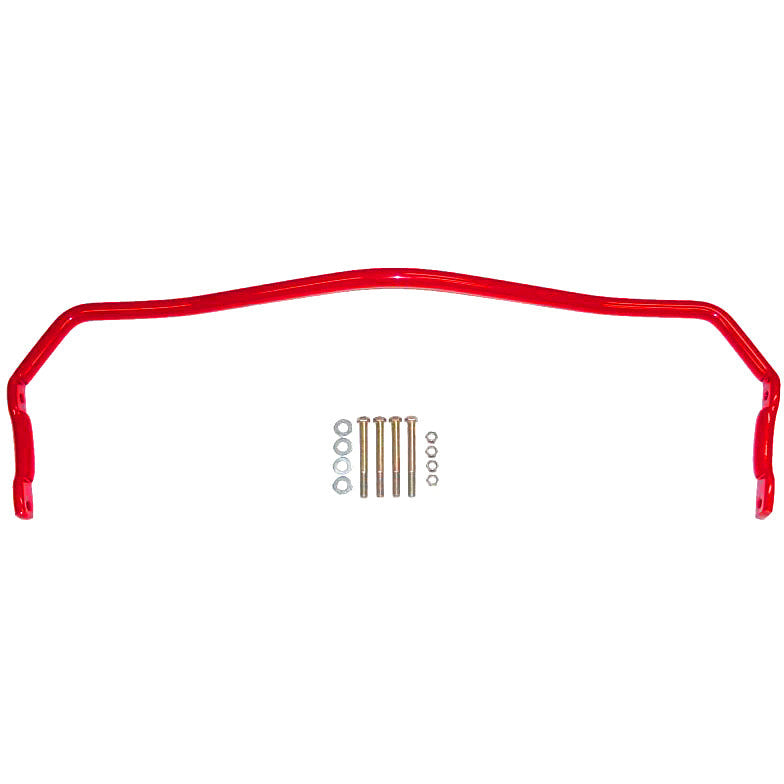 BMR 64-72 A-Body Rear Solid 1.0in Sway Bar Kit - Red BMR Suspension Sway Bars