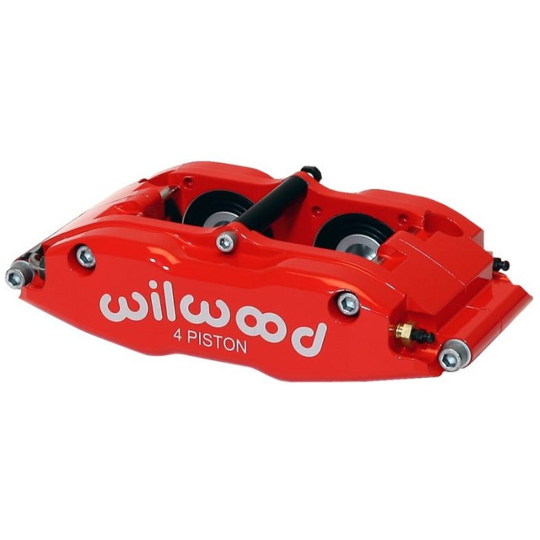 Wilwood Caliper-BNSL4R-Red 1.75in Pistons 1.25in Disc Wilwood Brake Calipers - Perf