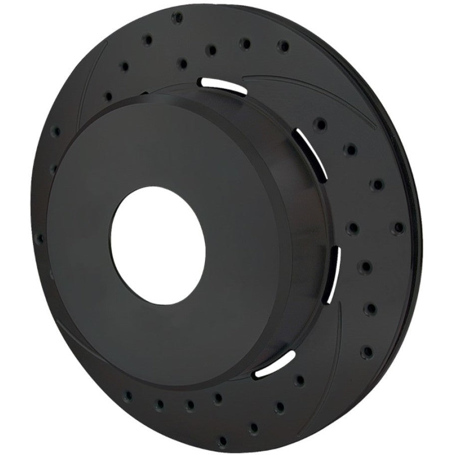 Wilwood Rotor-1.91in Offset-SRP-BLK-Drill-RH 12.19 x .810 - Blank Wilwood Brake Rotors - 2 Piece