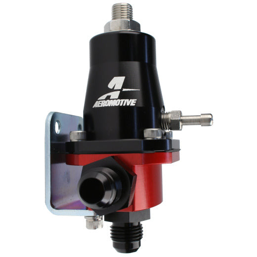 Aeromotive Compact Billet Adjustable EFI Regulator - (1) AN-6 Male Inlet and Return Aeromotive Fuel Pressure Regulators