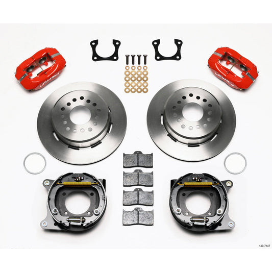 Wilwood Forged Dynalite P/S Park Brake Kit 58-64 Olds/Pontiac Ends Wilwood Big Brake Kits