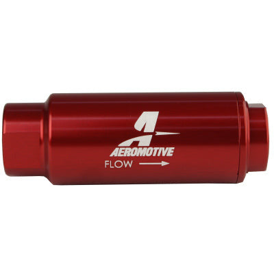 Aeromotive SS Series In-Line Fuel Filter - 3/8in NPT - 40 Micron Fabric Element Aeromotive Fuel Filters