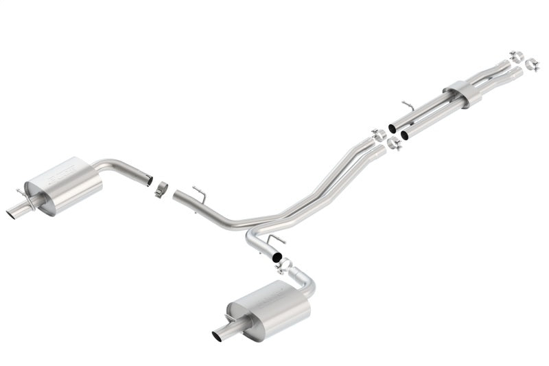Borla 2016 Ford Explorer 3.5L EcoBoost Dual Split Rear Ext SS S-Type CB Exhaust (No Tips)
