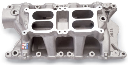 Edelbrock Ford 351 W Dual Quad Air Gap Manifold