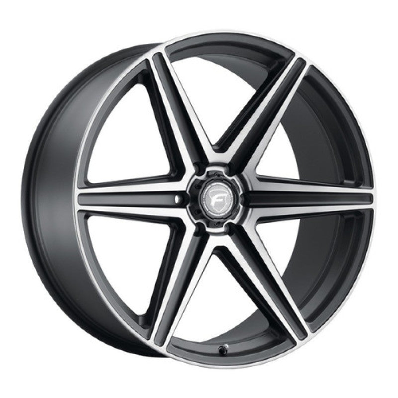 Forgestar X6 24x10 / 6x139.7 BP / ET25 / 6.5in BS Satin Black Wheel