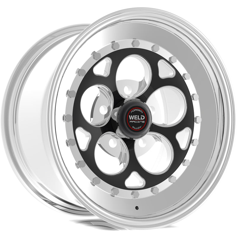 Weld Magnum III 15x10 / 5x4.5 BP / 7.5in. BS Black Wheel - Non-Beadlock Weld Wheels - Forged