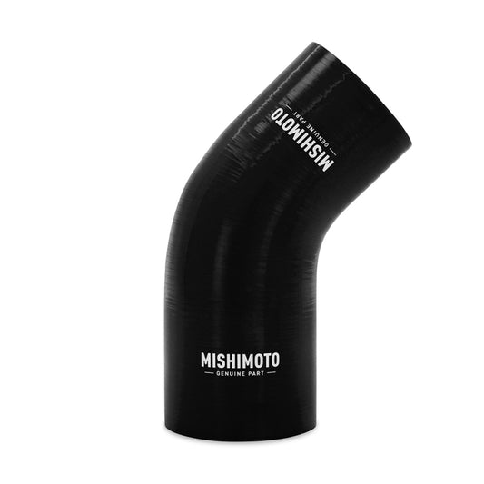 Mishimoto Silicone Reducer Coupler 45 Degree 3in to 3.25in - Black