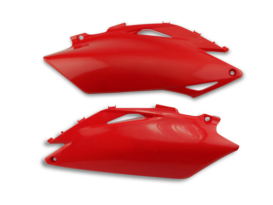 Cycra 09-12 Honda CRF250R-450R Side Number Panels - Red