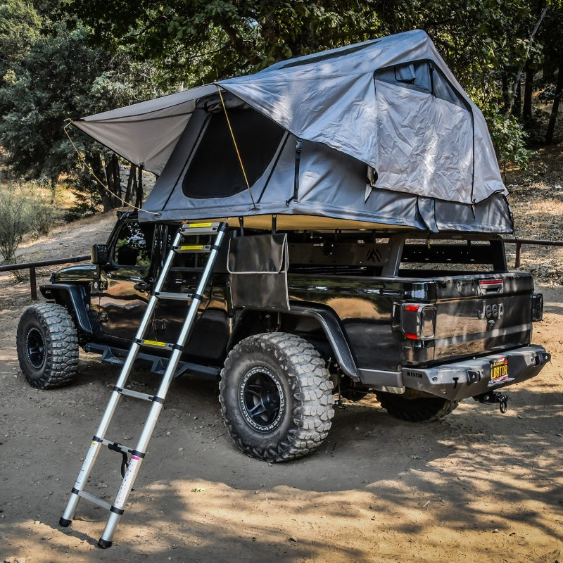 Westin 2021 Jeep Gladiator Overland Cargo Rack - Textured Black