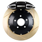 StopTech 14-15 Chevy Corvette Z51 Rear BBK w/ Black ST-41 355x32mm Zinc Coated Slotted Rotors Stoptech Big Brake Kits