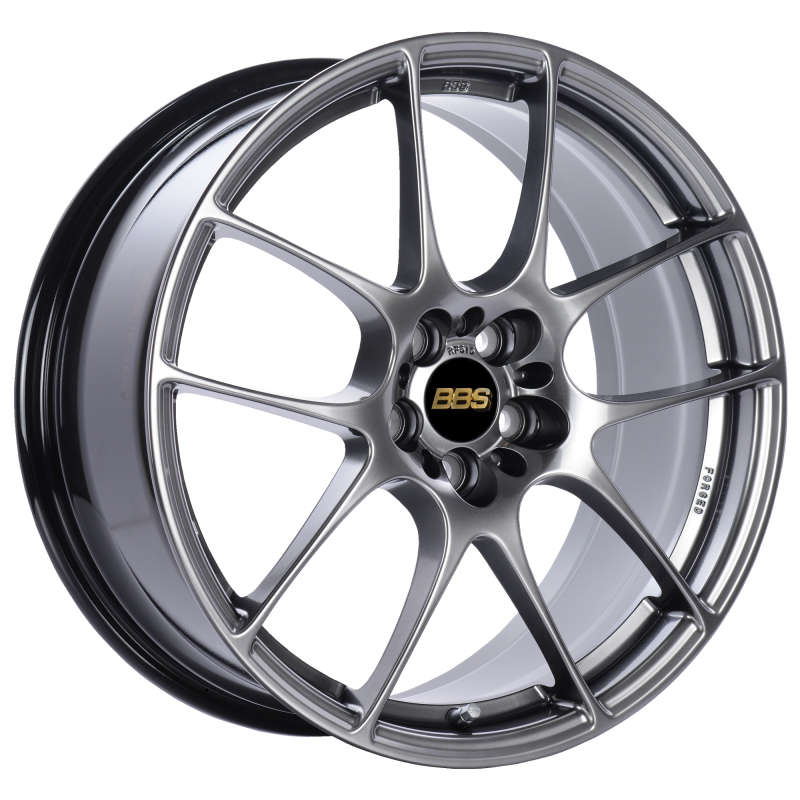 BBS RF 18x8 5x100 ET45 Diamond Black Wheel -70mm PFS/Clip Required BBS Wheels - Forged