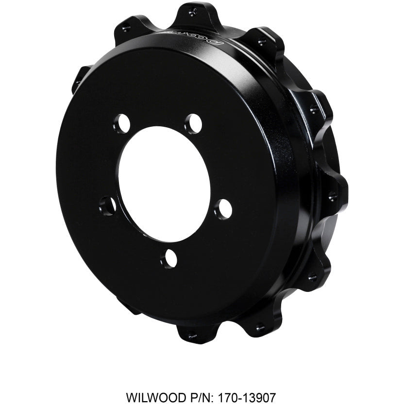 Wilwood Hat-Park Brake 1.50in Offset 5 x 3.97 - 12 on 8.75in Wilwood Brake Rotors - 2 Piece