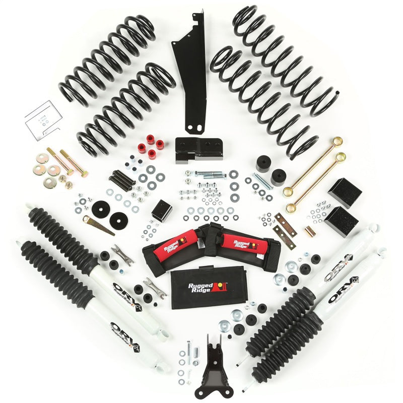 Rugged Ridge 2.5in Lift Kit with Shocks 07-18 Jeep Wrangler JK Rugged Ridge Lift Kits