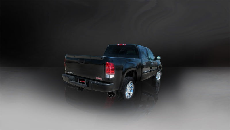 Corsa 2009-2009 Chevrolet Silverado Crew Cab/Short Bed 1500 4.8L V8 Black Sport Cat-Back Exhaust