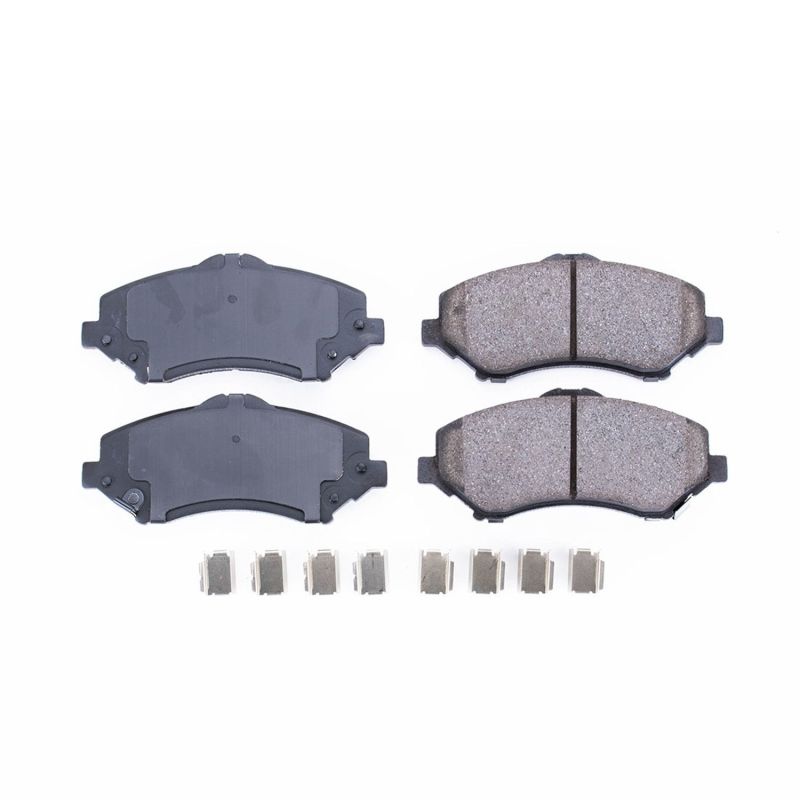 Power Stop 08-16 Chrysler Town & Country Front Z17 Evolution Ceramic Brake Pads w/Hardware