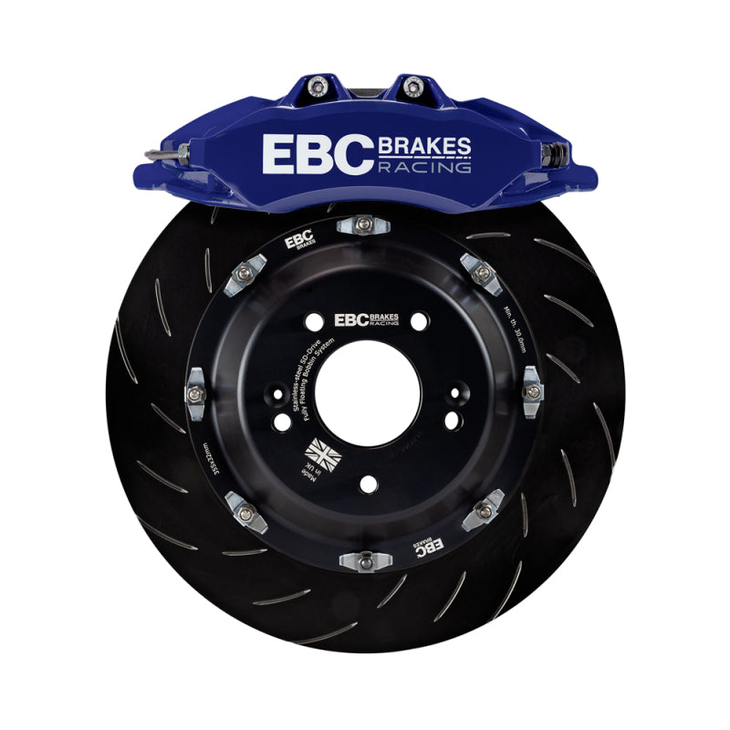 EBC Racing 92-05 BMW 3-Series E36/E46 Blue Apollo-6 Calipers 355mm Rotors Front Big Brake Kit