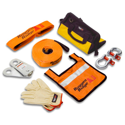 Rugged Ridge XHD Recovery Gear Kit 20000lbs Rugged Ridge Recovery Boards