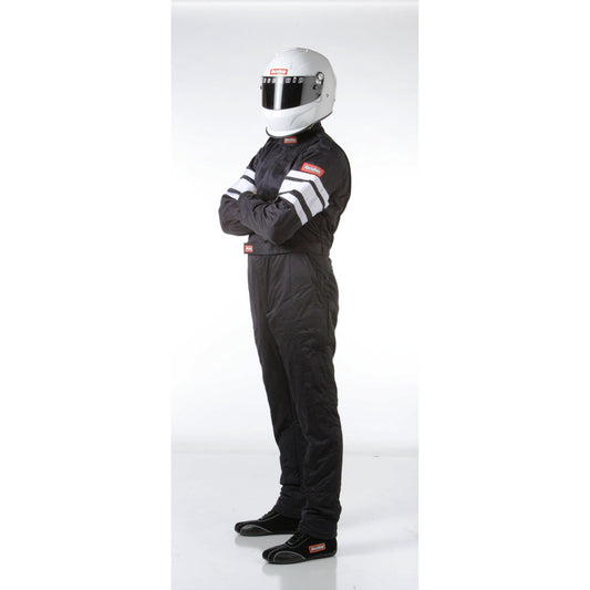 RaceQuip Black SFI-5 Suit - 3XL Racequip Racing Suits