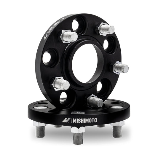 Mishimoto Wheel Spacers - 5x108 - 63.3 - 35 - M12 - Black