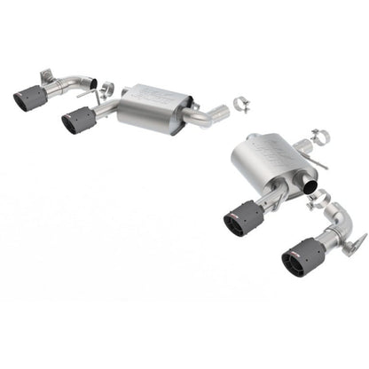 Borla 2016 Chevy Camaro SS V8 AT/MT ATAK Rear Section Exhaust with Dual Mode Valves Borla Axle Back