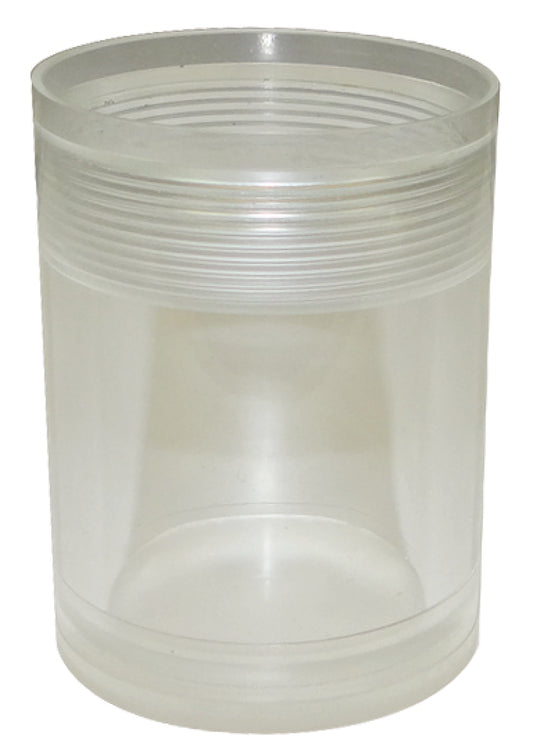 Moroso Air/Oil Separator Replacement Drain Cap - Small Body - Clear Bottom