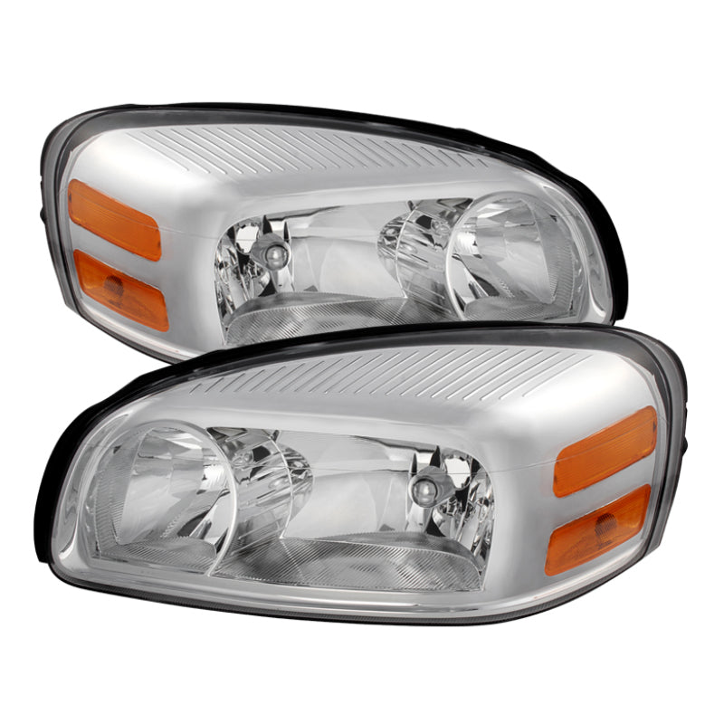 Xtune Chevy Uplander 05-09 Headlights -Chrome HD-JH-CUP05-AM-C SPYDER Headlights