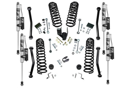 Superlift 18-22 Jeep Wrangler JLU (NO Mojave) 4WD 4in Dual Rate Coil Lift Kit w/Fox 2.0 Res Shocks