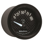 Autometer GT Series 52mm Short Sweep Electronic 0-100 psi Oil Pressure AutoMeter Gauges