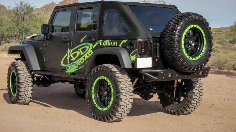 Addictive Desert Designs 07-18 Jeep Wrangler JK Venom Rear Bumper