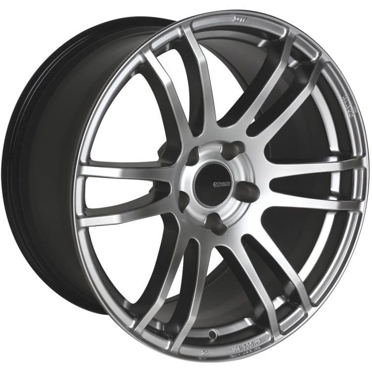 Enkei TSP6 18x8 45mm Offset 5x100 Bolt Pattern 72.6 Bore Hyper Silver Wheel Enkei Wheels - Cast