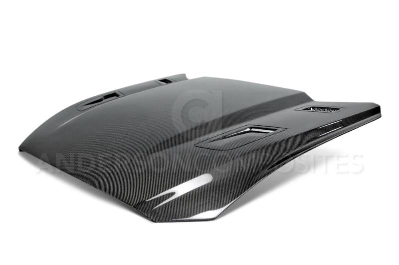Anderson Composites 15-17 Ford Mustang (Excl. GT350/GT350R) Type-G Double Sided Hood