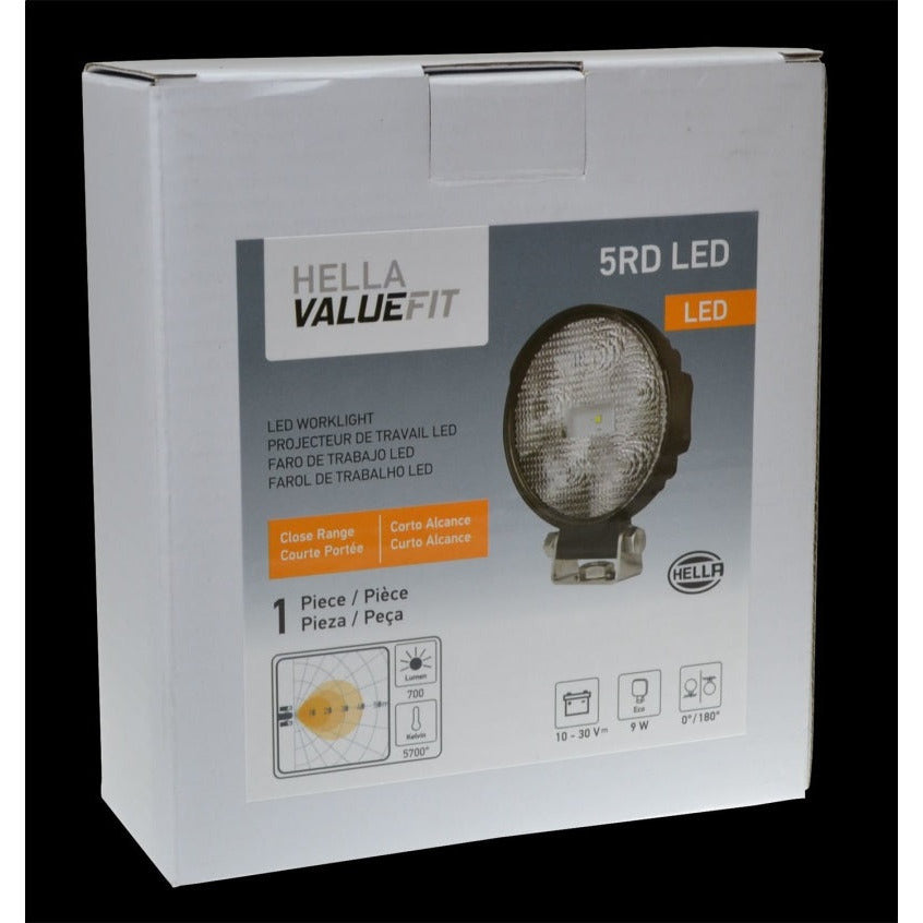 Hella ValueFit Work Light 5RD LED MV CR LT Hella Work Lights