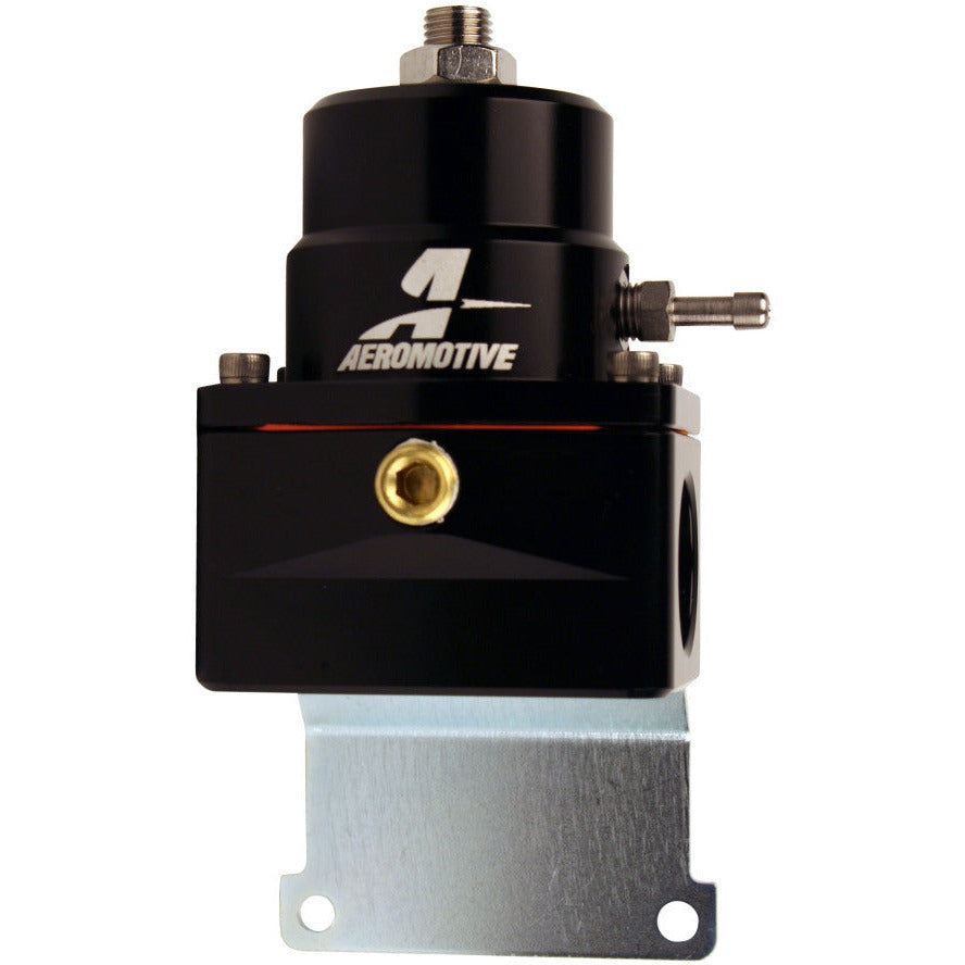 Aeromotive Adjustable EFI Regulator (2) -10 Inlet/-6 Return - Black Aeromotive Fuel Pressure Regulators