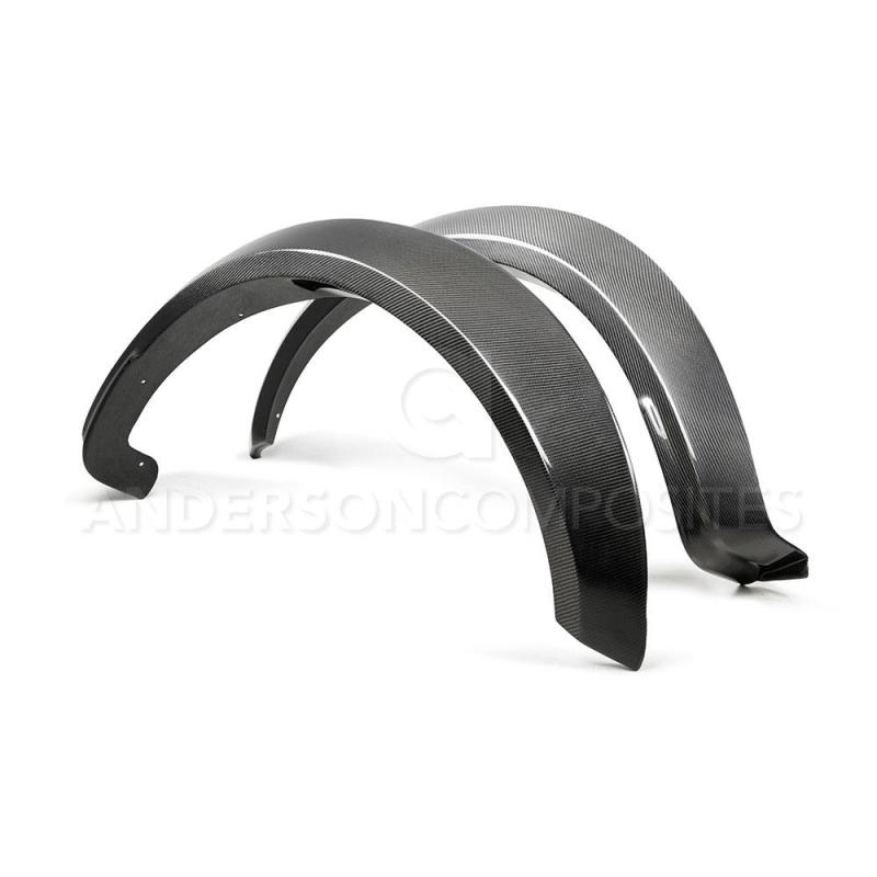 Anderson Composites 17-18 Ford Raptor Type Wide Fender Flares (Front)