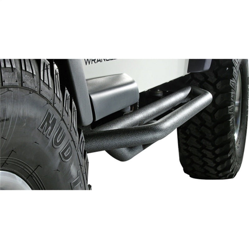 Rugged Ridge RRC Side Armor Guards 87-06 Jeep Wrangler Rugged Ridge Body Armor & Rock Rails