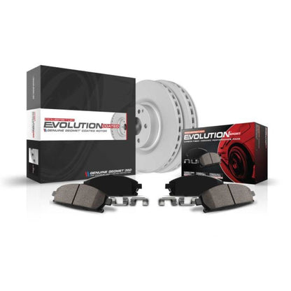 Power Stop 99-05 Porsche 911 Front Z23 Evolution Sport Coated Brake Kit