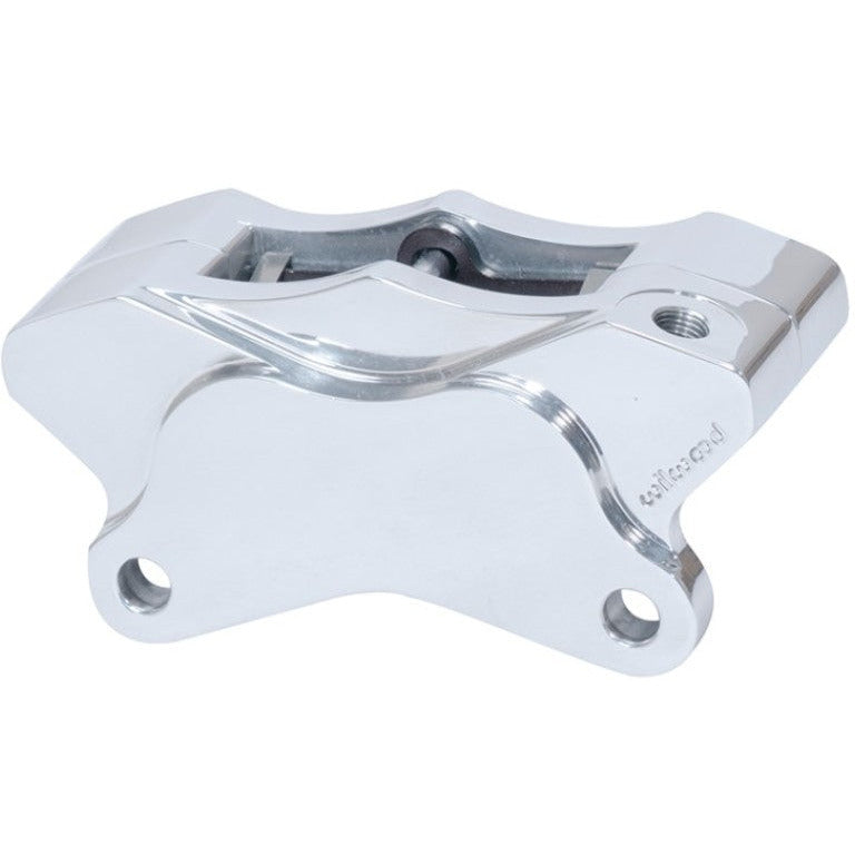 Wilwood Caliper-GP310 Chrome Rear 1.25in Pistons .25in Disc Wilwood Brake Calipers - Perf