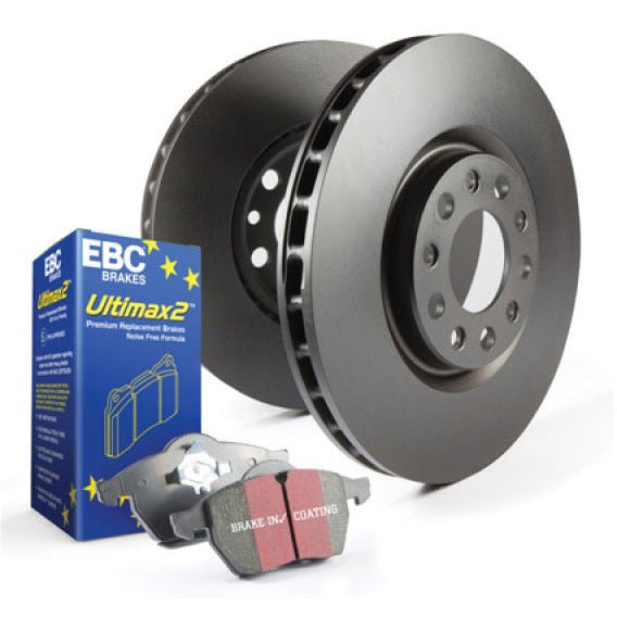EBC S20 Kits Ultimax Pads and RK Rotors (2 Axle Kits) EBC Brake Rotors - OE