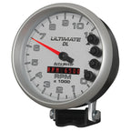 Autometer 5 inch Ultimate DL Playback Tachometer 11000 RPM - Silver AutoMeter Performance Monitors