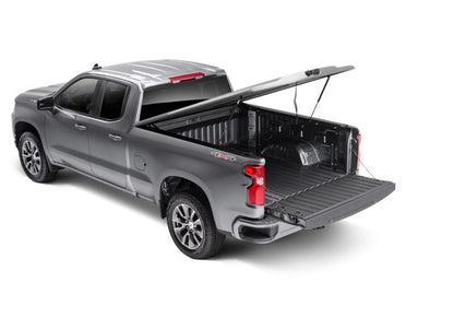 UnderCover 19-20 Chevy Silverado 1500 5.8ft Elite LX Bed Cover - Oakwood Metallic