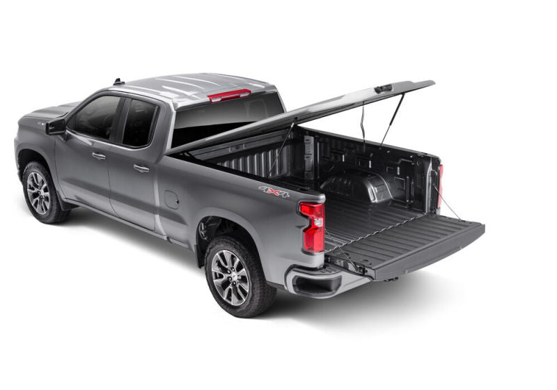 UnderCover 19-20 Chevy Silverado 1500 5.8ft Elite LX Bed Cover - Satin Steel